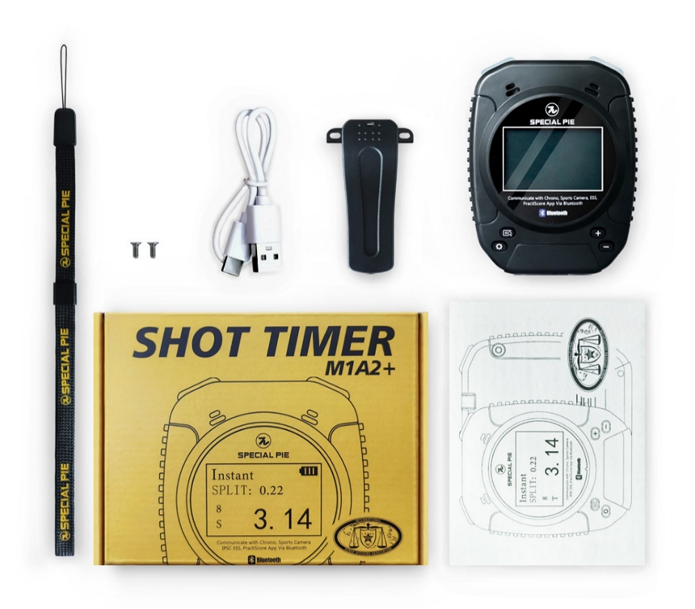 Special Pie M1A2+ Firearm Shot Timer