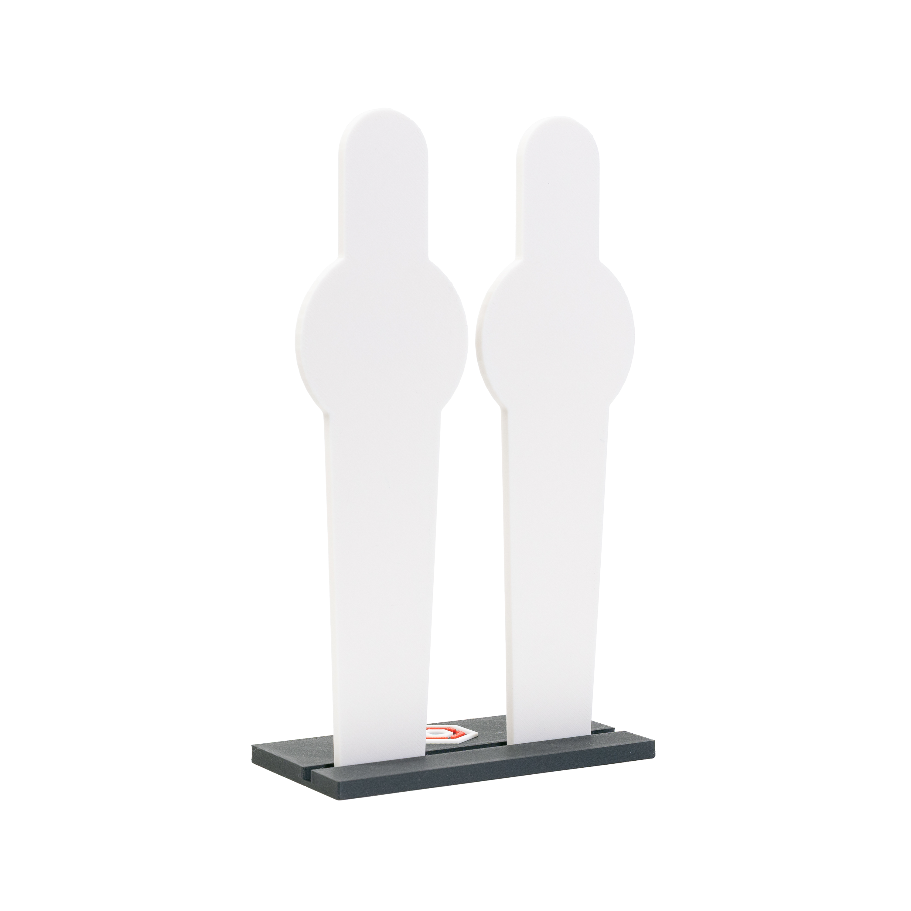 Range Junkie Dry Fire System - 1/6 Scale Popper Set (USPSA)