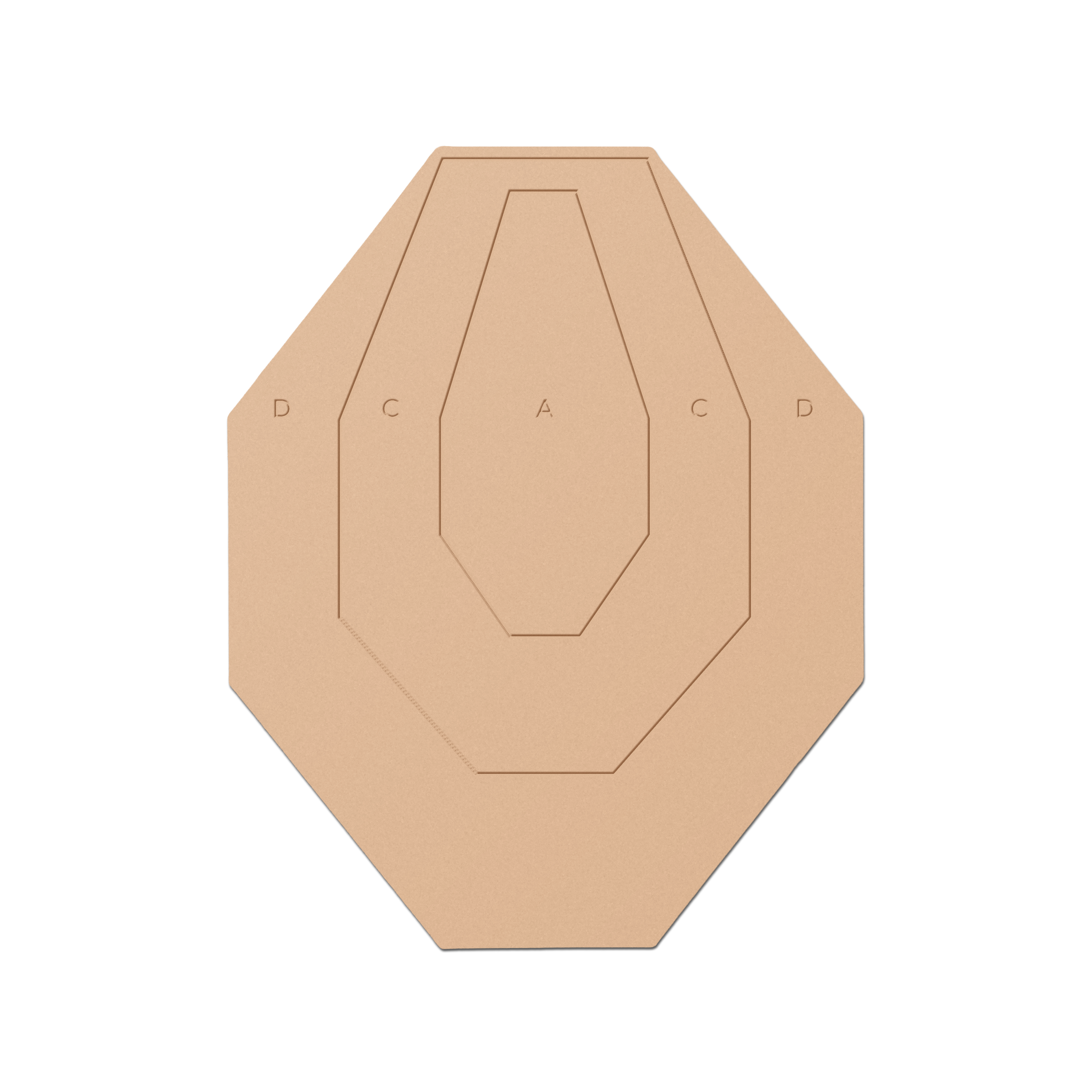 Range Junkie Dry Fire System – 1/6 Scale Target (IPSC)