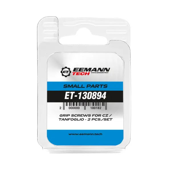 Eemann Tech Grip Screws for CZ / Tanfoglio - 2 pcs./Set