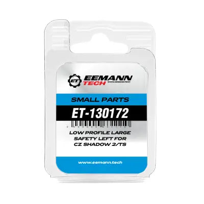 Eemann Tech Low Profile Large Safety Left for CZ Shadow 2/TS