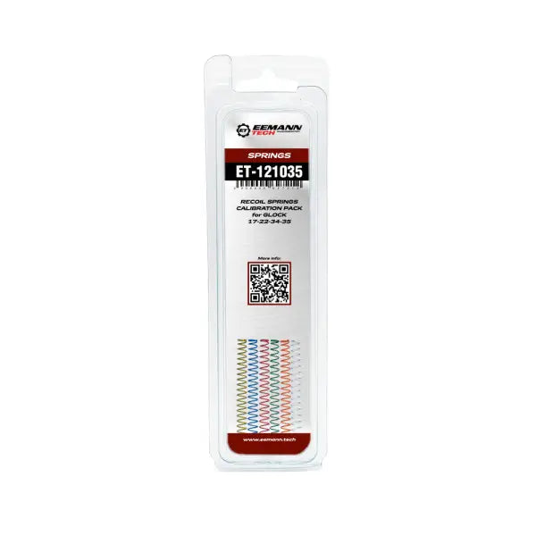 Eemann Tech Recoil Springs Calibration Pack for GLOCK 17-22-34-35