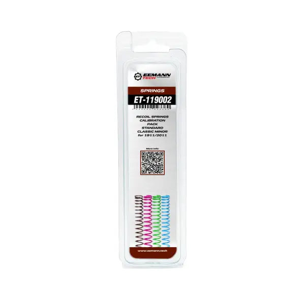Eemann Tech Recoil Springs Calibration Pack STANDARD CLASSIC MINOR for 1911/2011