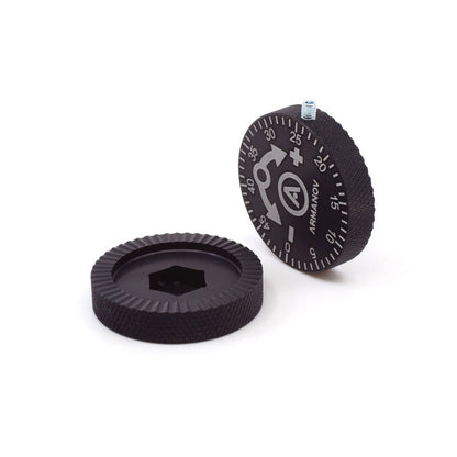 Armanov Clickable Powder Thrower Adjustment Knob for Dillon