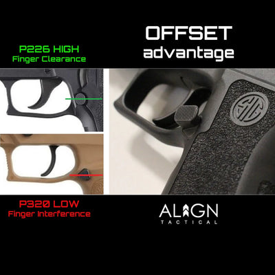 Align Tactical - OFFSET P320 Extended Magazine Release