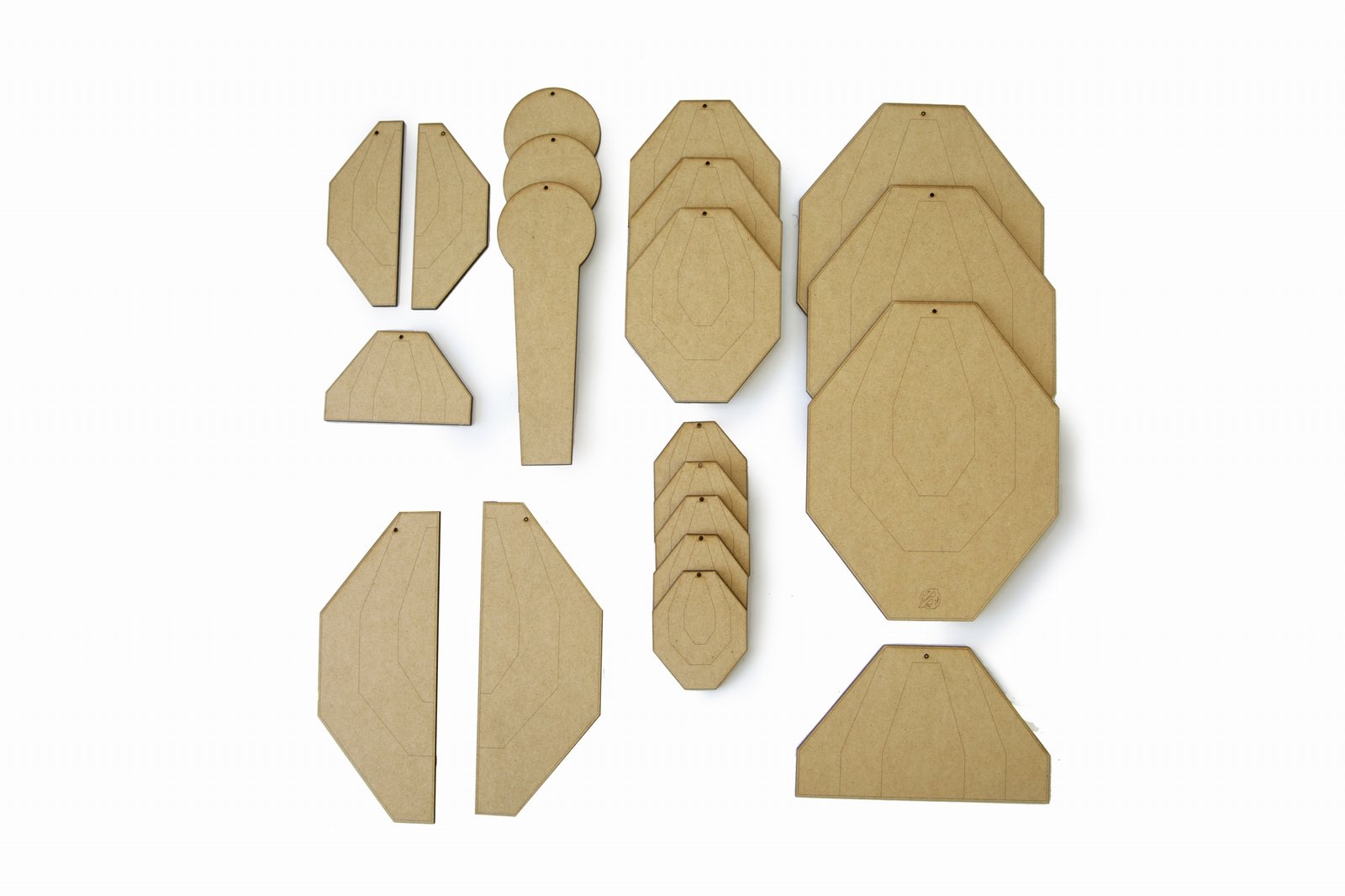 DAA Dry-Fire Target Set (Classic-IPSC)
