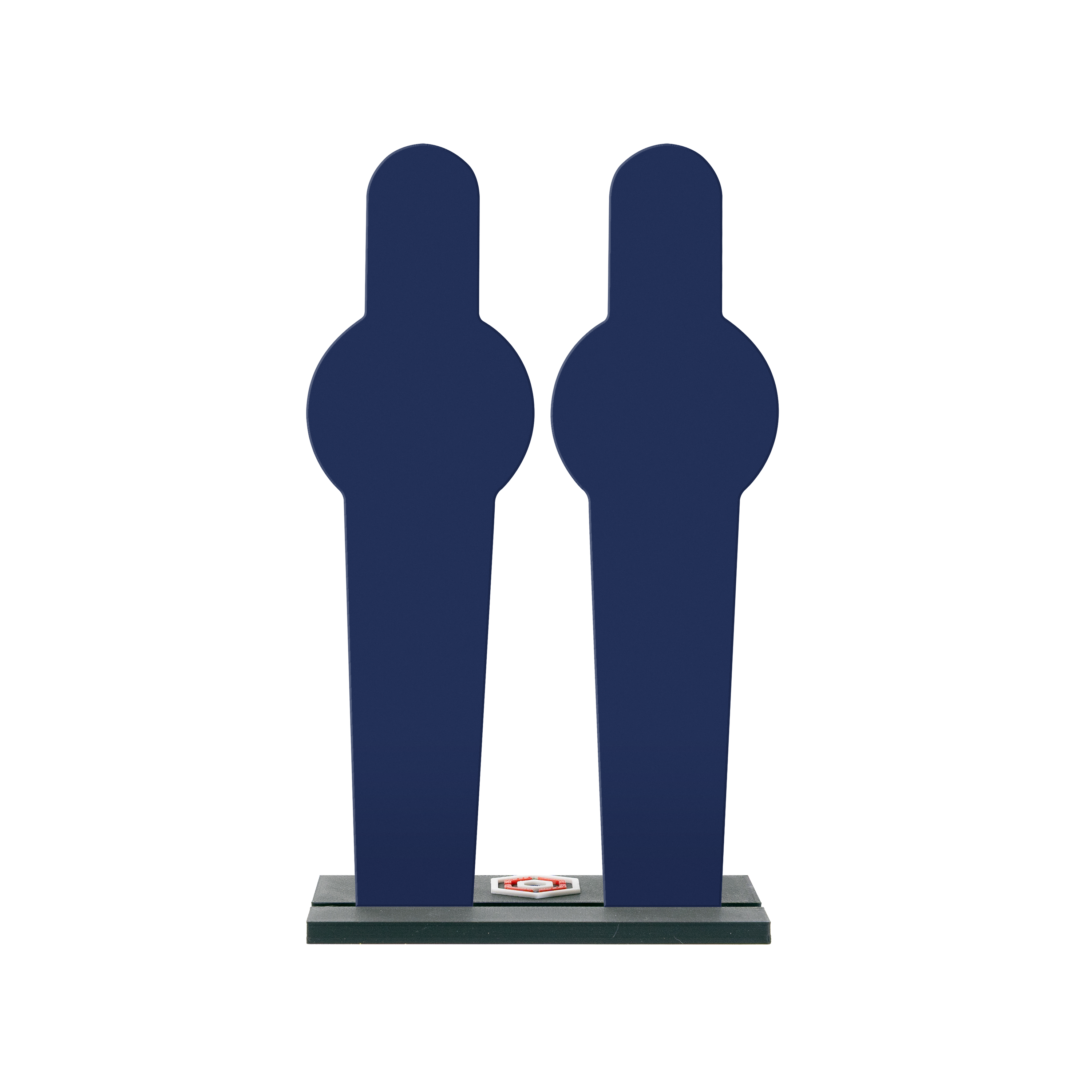 Range Junkie Dry Fire System – 1/3 Scale Popper Set (USPSA)