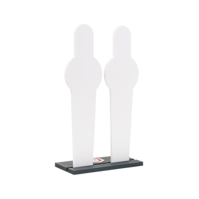 Range Junkie Dry Fire System - 1/6 Scale Popper Set (USPSA)