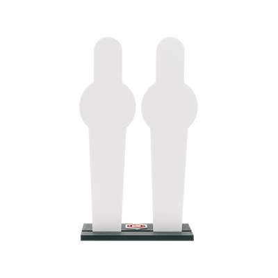 Range Junkie Dry Fire System – 1/3 Scale Popper Set (USPSA)