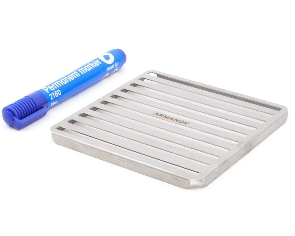 Armanov Brass Stencil for Marking Ammo