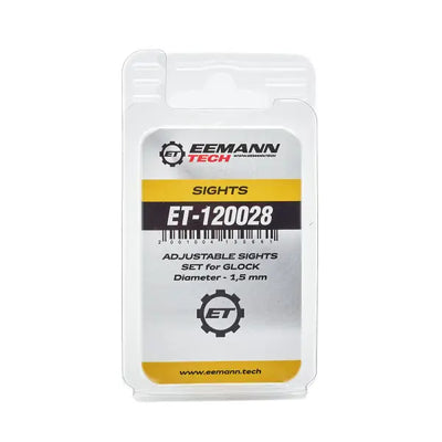 Eemann Tech Adjustable Sights Set for GLOCK