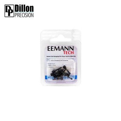 Eemann Tech Decapping Pins 10 pcs. Pack for Dillon Dies