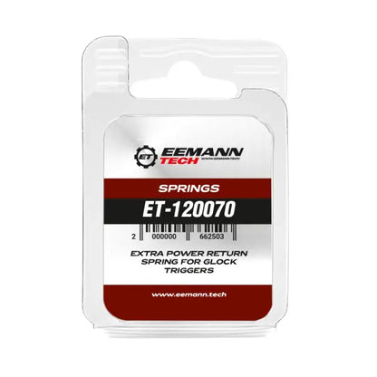 Eemann Tech Extra Power Return Spring for Glock Triggers