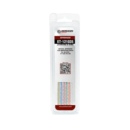 Eemann Tech Recoil Springs Calibration Pack for GLOCK 17-22-34-35